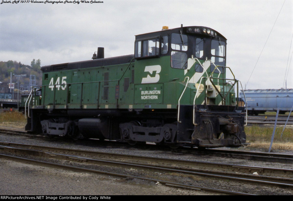 Burlington Northern SW1000 445